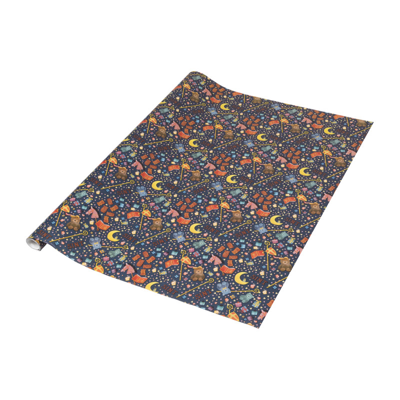 Kadopapier Sint - diverse varianten - 5 meter