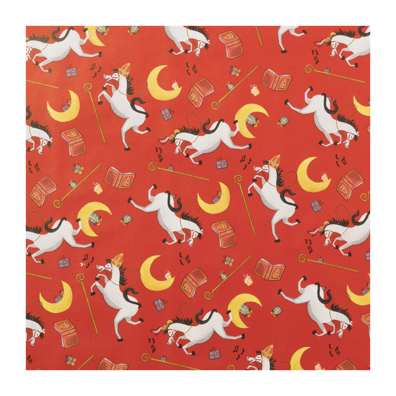 Kadopapier Sint - diverse varianten - 5 meter