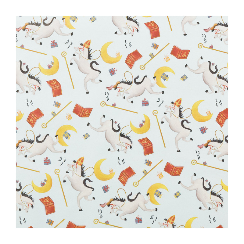 Kadopapier Sint - diverse varianten - 5 meter