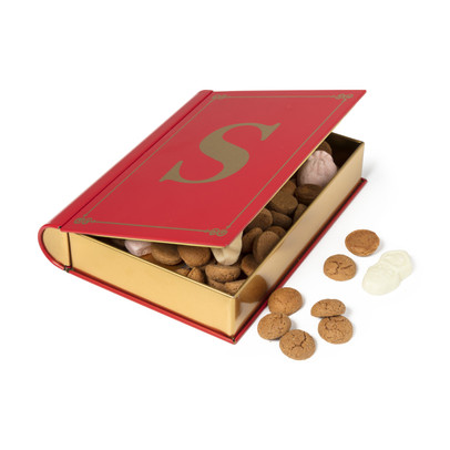Sinterklaas boek - blik - 3.8x19.4x15.2 cm
