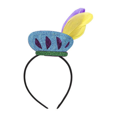 Diadeem pietenhoed - blauw