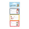 Label stickers sinterklaas - 2 vellen 