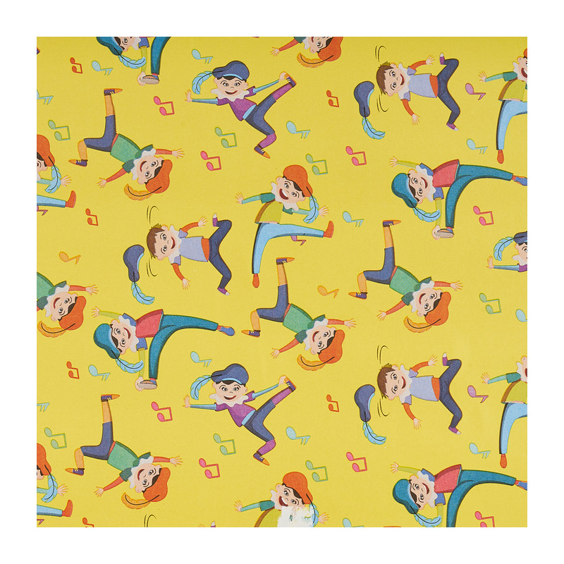 Inpakpapier sint - rood/blauw/multi - set van 3