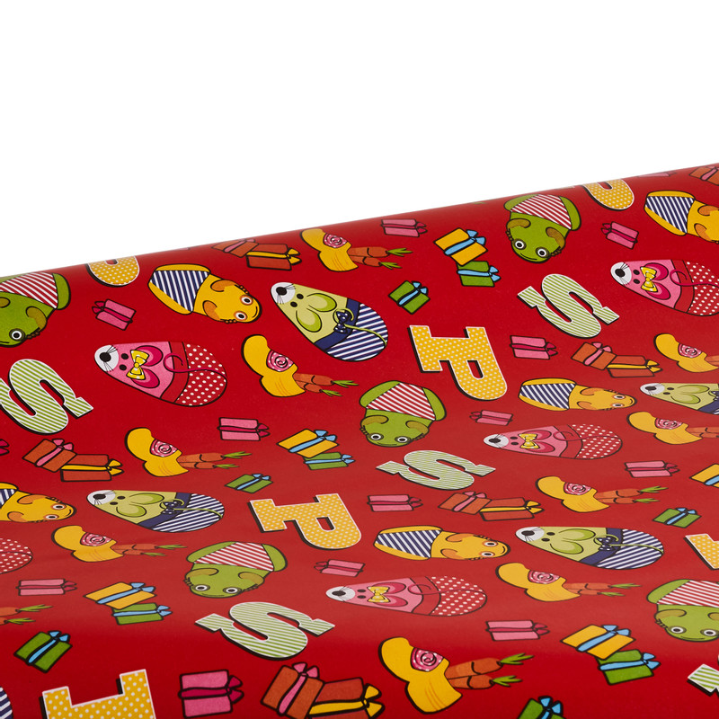 Inpakpapier Sint - diverse varianten - 200x70 cm
