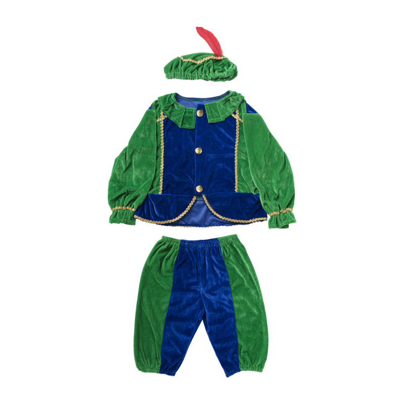 Pietenpak - groen - 5-6 jaar