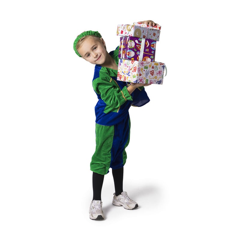 Pietenpak - groen - 5-6 jaar