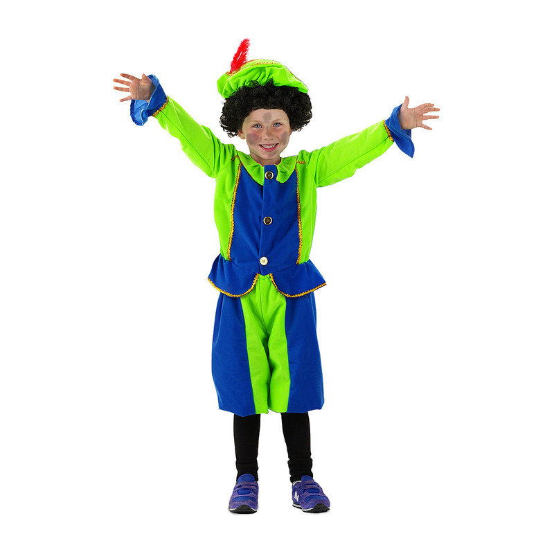 Pietenpakje - groen - 3-6 jaar