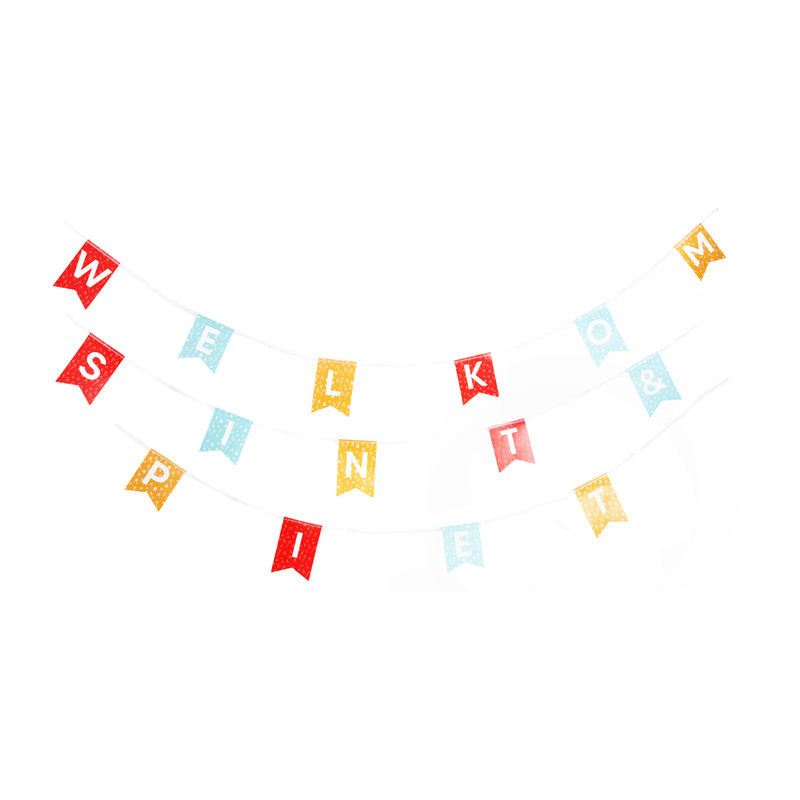 Vlaggenlijn sint - 5 meter 