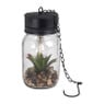 Hanglamp LED met aloe plant - ⌀10x21 cm