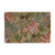 Deurmat bloemenprint - groen/roze - 60x40 cm 