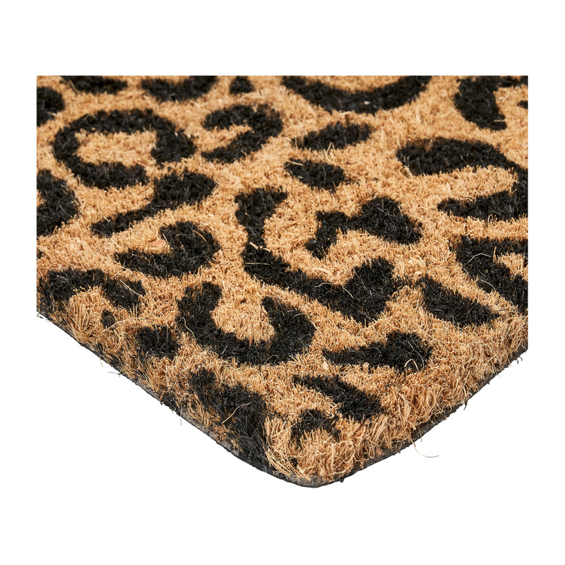 Deurmat luipaard print - 60x40x1.5 cm