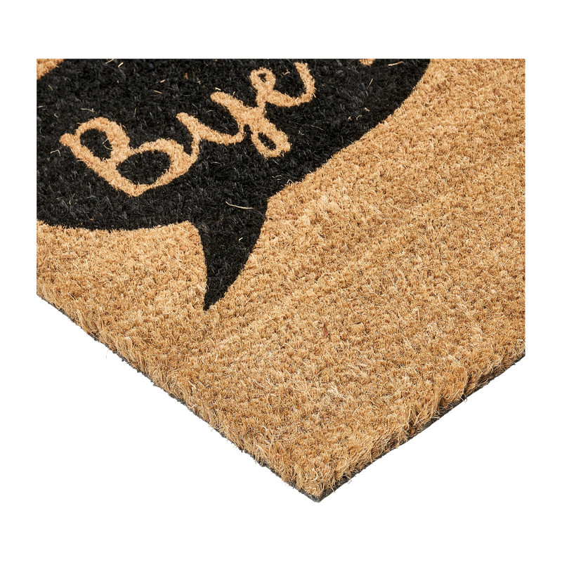 Deurmat HI/BYE - 60x40x1.5 cm