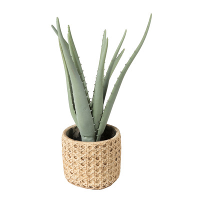 Kunstplant aloe vera - 33 cm