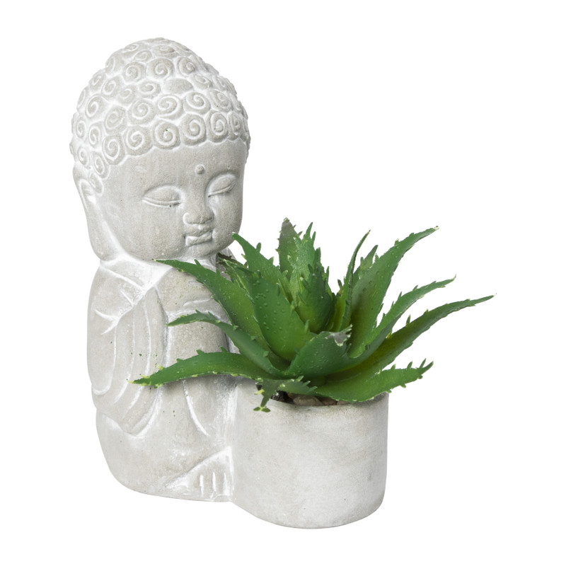 Kunstplantje budha baby - diverse varianten - 10x5x7.5 cm