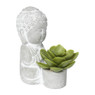 Kunstplantje budha baby - diverse varianten - 10x5x7.5 cm
