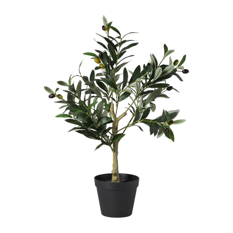 Kunst olijfboom - groen - 70 cm 