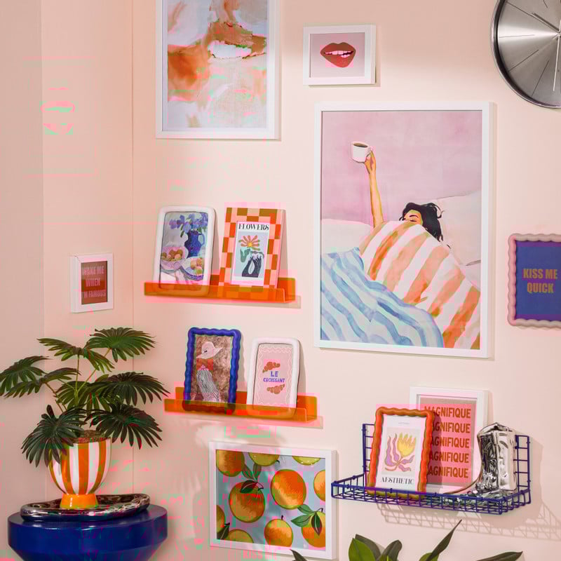 Kunstplant palm - groen - ø11.5x38 cm 