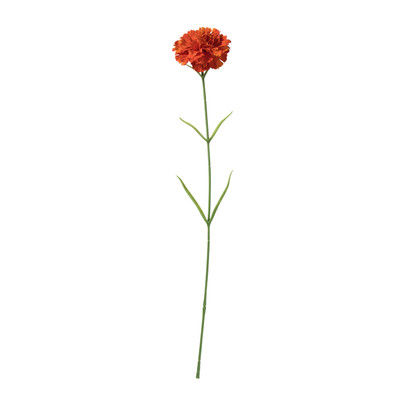 Kunstbloem anjer - rood - 58 cm
