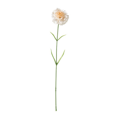 Kunstbloem anjer - off white - 58 cm