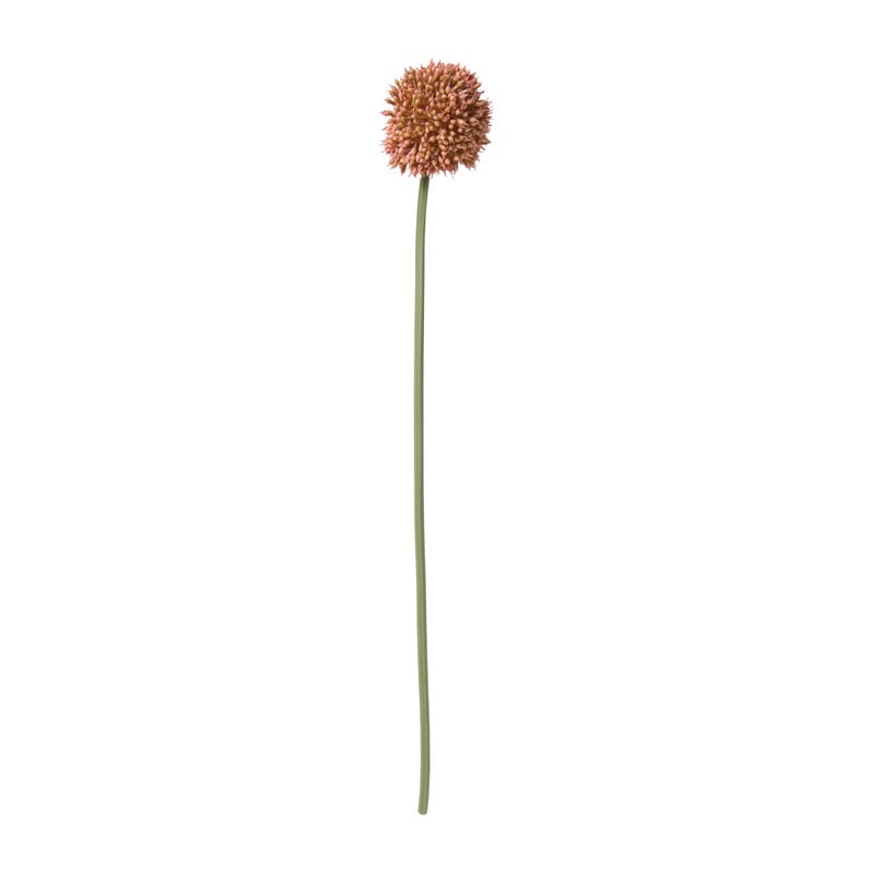 Kunstbloem allium - roze - 50 cm