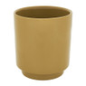 Keramiek plantenpotje - bruin - ø9x10 cm