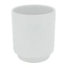 Keramiek plantenpotje - wit - ø9x10 cm