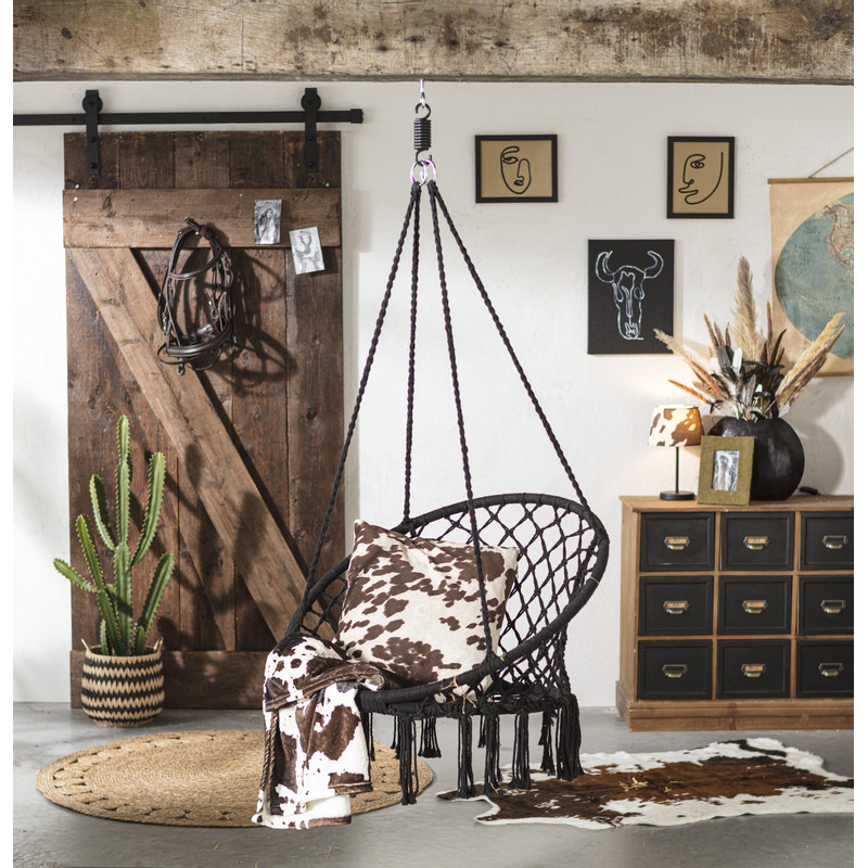 Vaas rond relief - Ø36x6x26 cm