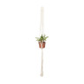 Macrame plantenhanger - diverse varianten - 110x5x0,5 cm