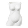 Vaas body - wit - 10.3x7.5x14.5 cm