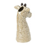 Vaas giraffe - bruin - ø13.5x24 cm 