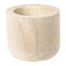 Plantenpot - hout - ⌀19x16 cm 