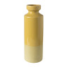Vaas keramiek - geel - ⌀10.5x31.5 cm