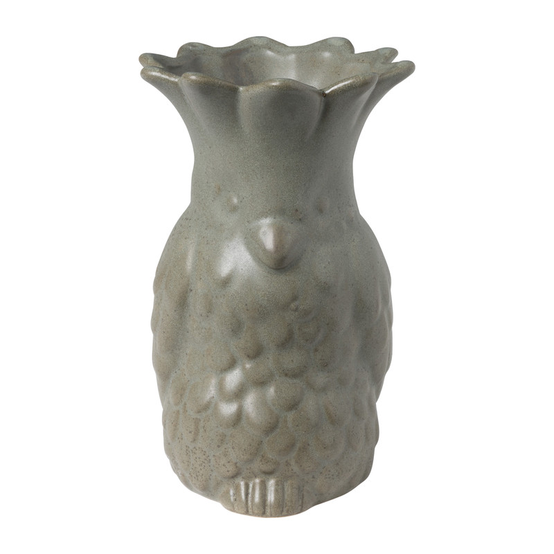 Vaas uil - diverse kleuren - ⌀10.5x17 cm 