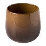 Plantenpot - bruin - ⌀14x13 cm 