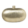 Vaas plat - goud - 21x29x9.5 cm