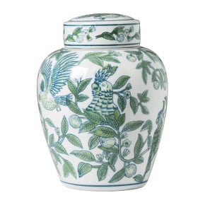 AMITVA Chinese Keramische vaas Wit Grote Chinese vaas Porselein Bloem vaas Chinese Antieke Keramische vazen Traditionele Decoratieve Vaas-B:hoog 25 CM