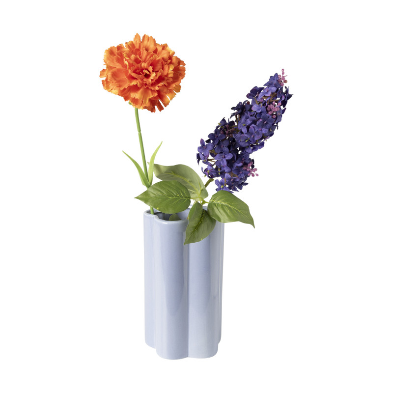 Vaas klaver - lila - ø10x18 cm