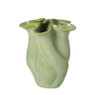 Vaas reactive glaze klein - groen - 19.3x16x14.3 cm