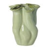 Vaas reactive glaze groot - groen - 24.3x19.7x17.3 cm