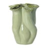 Vaas reactive glaze groot - groen - 24.3x19.7x17.3 cm