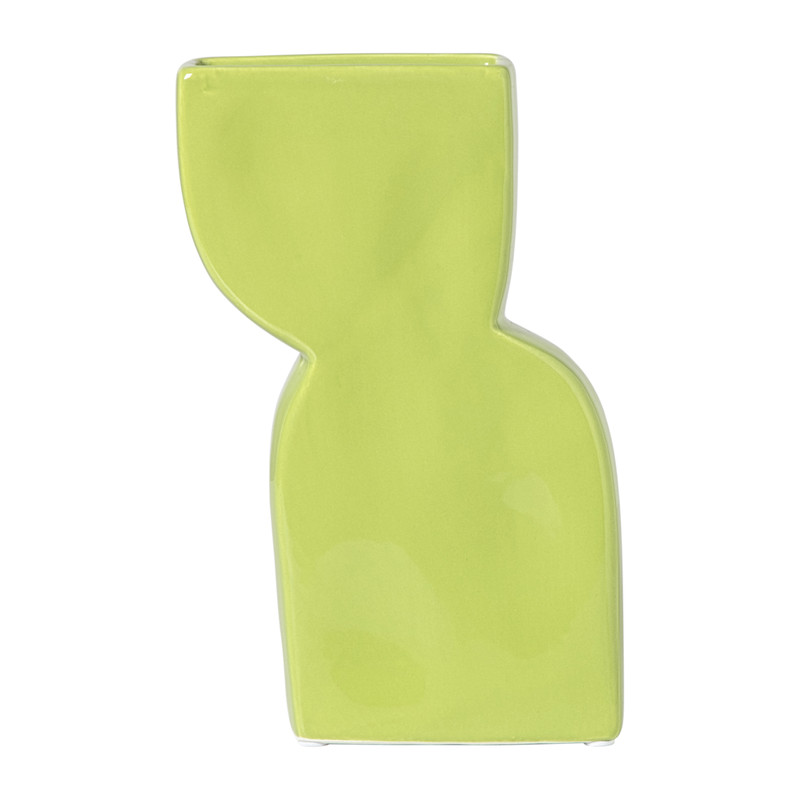 Vaas giraf - groen - 22x4.3x5.2 cm