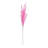 Pluim op steel - roze - 83 cm