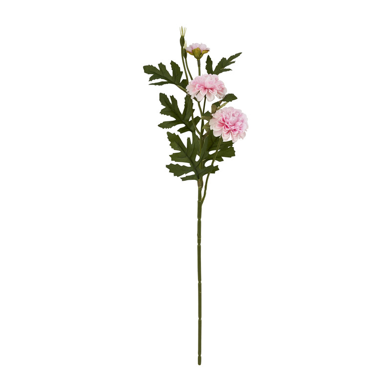 Chrysant 3-knops - roze - 46 cm