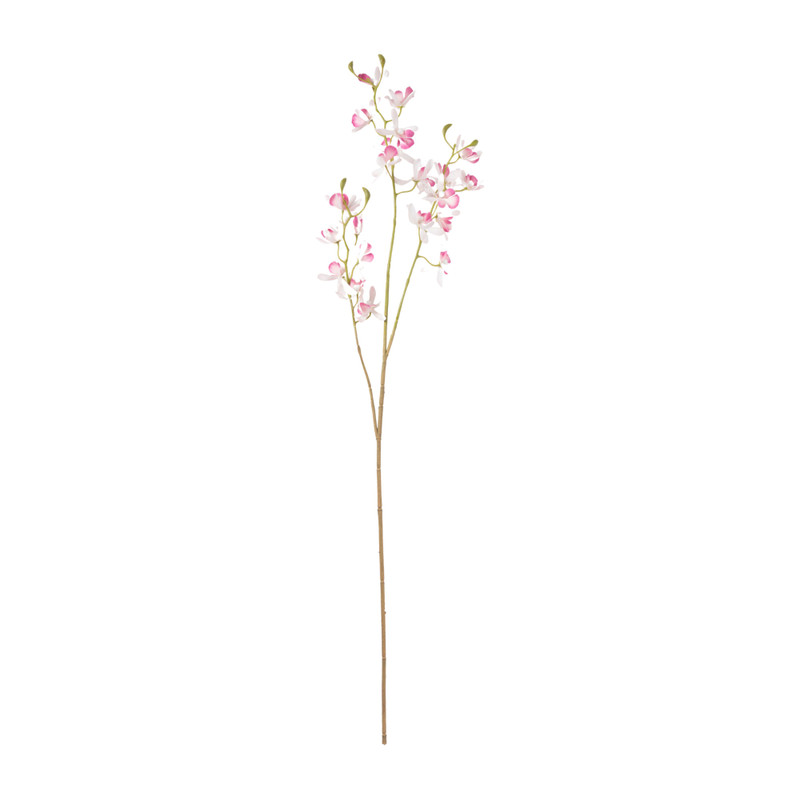 Kunstbloem orchidee - roze - 72 cm
