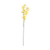 Kunstbloem orchidee - geel - 72 cm