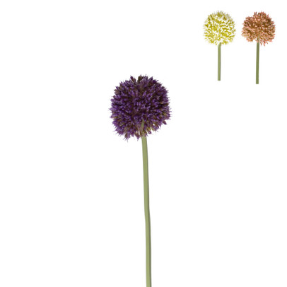 Kunstbloem allium - diverse varianten - 50 cm