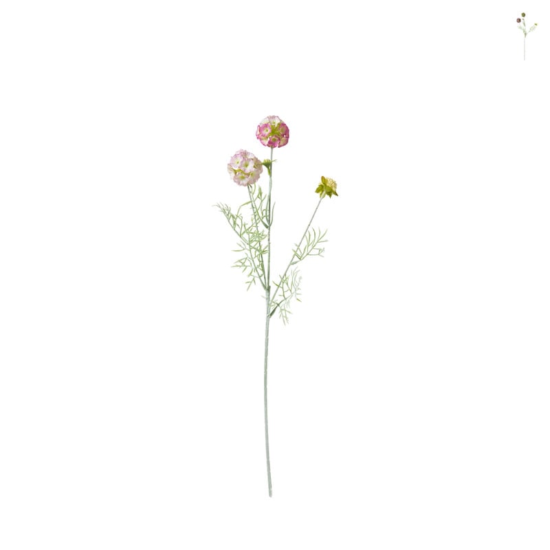 Xenos Kunstbloem scabiosa - 62 cm - diverse varianten