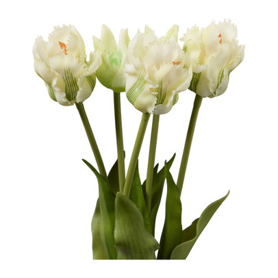 Tulpen - wit - 45 cm