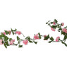 Roosguirlande - 170 cm - roze