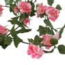 Roosguirlande - 170 cm - roze